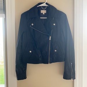 J crew Leather Moto jacket xs